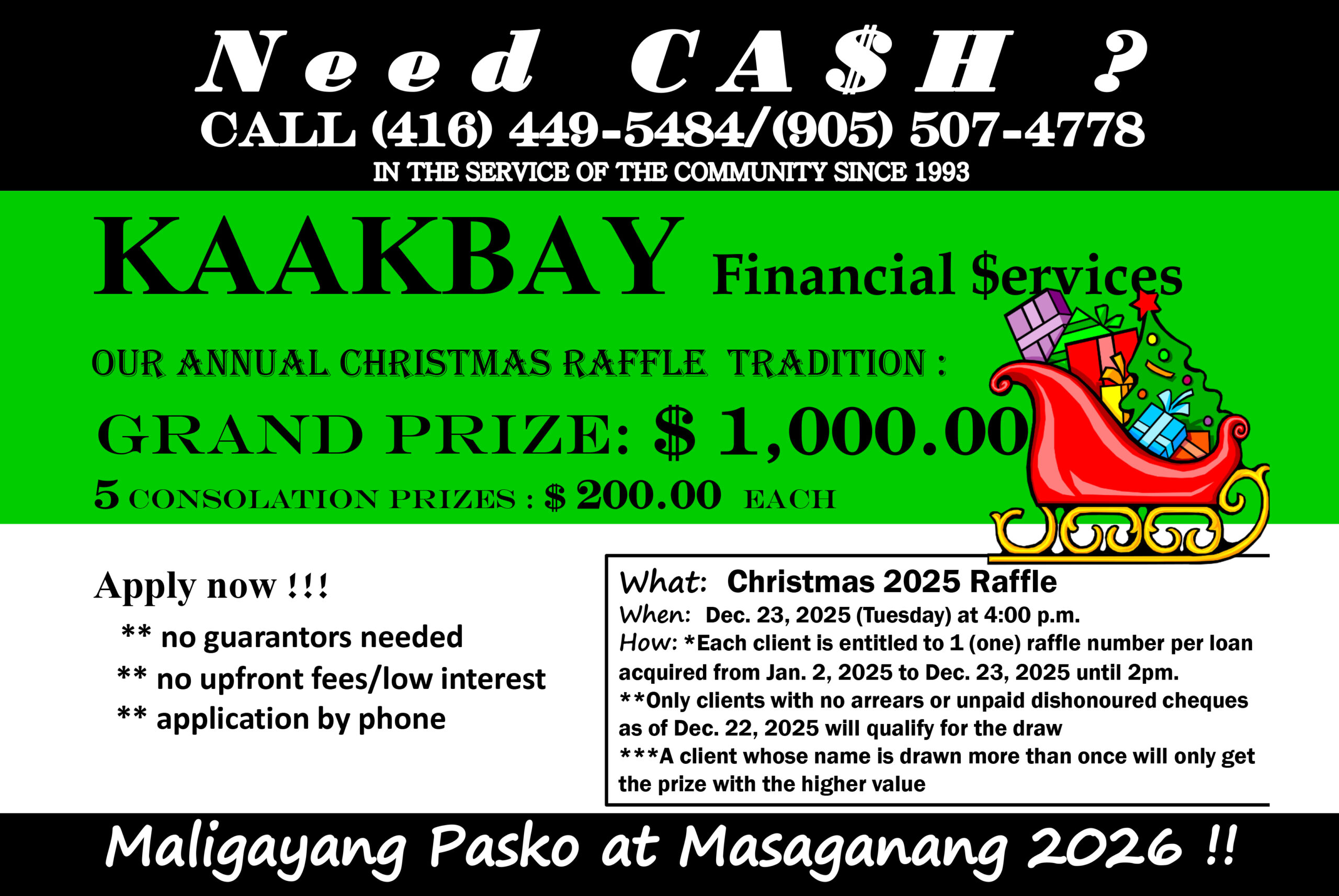 KAAKBAY FINANCIAL SERVICES